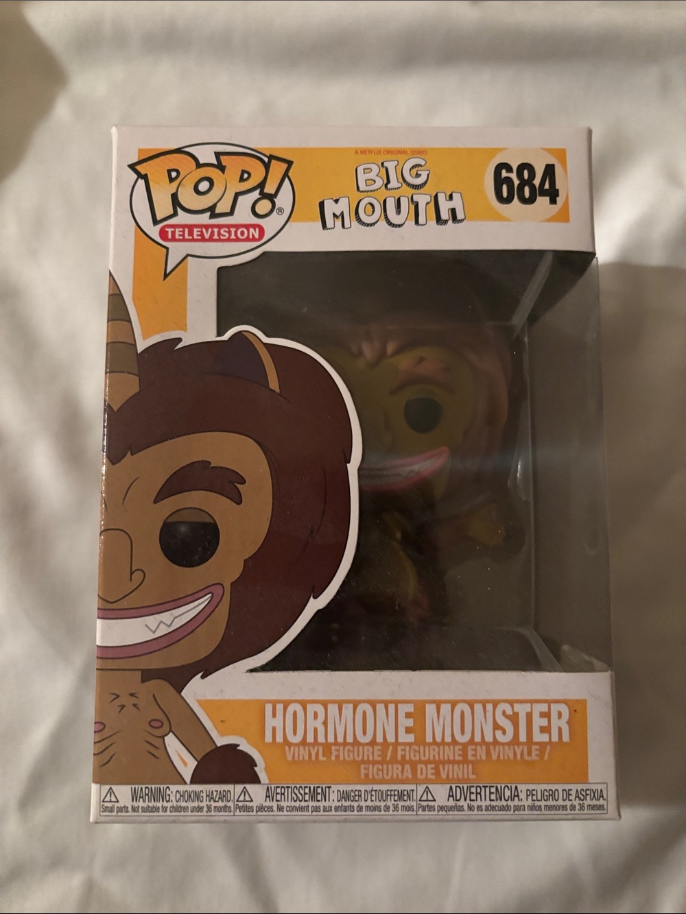 Funko Hormone Monster Pop! Vinyl Figure in Yellow and Brown